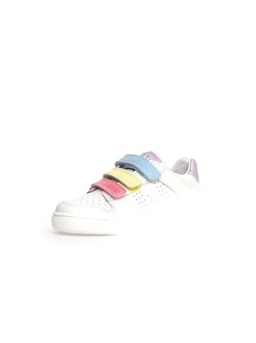 Naturino Leren sneakers "Theral" wit/meerkleurig