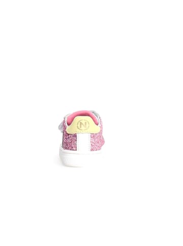 Naturino Leder-Sneakers "Pinn" in Pink/ Weiß
