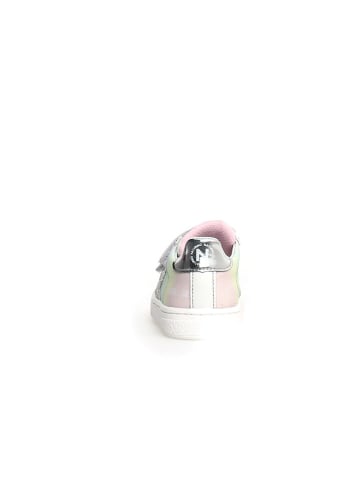 Naturino Leren sneakers "Pinn" meerkleurig/zilverkleurig