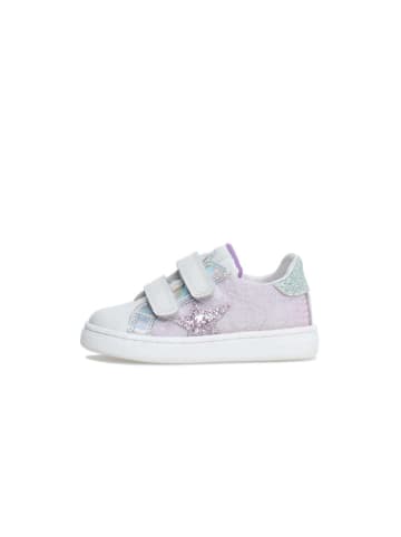 Naturino Leder-Sneakers "Pinn" in Rosa