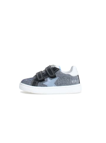 Naturino Leder-Sneakers "Pinn" in Blau