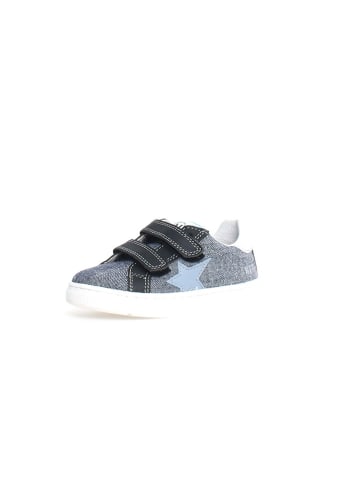 Naturino Leder-Sneakers "Pinn" in Blau