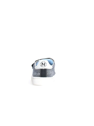 Naturino Leder-Sneakers "Pinn" in Blau