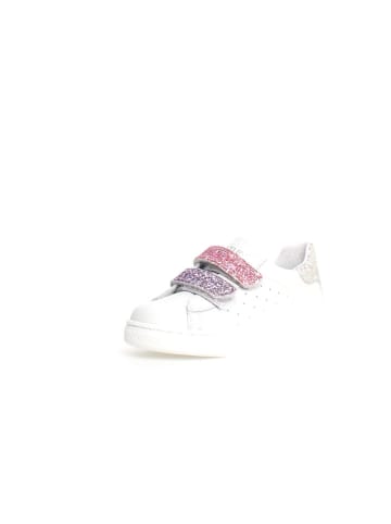Naturino Leren sneakers "Hasselt 2" wit/roze