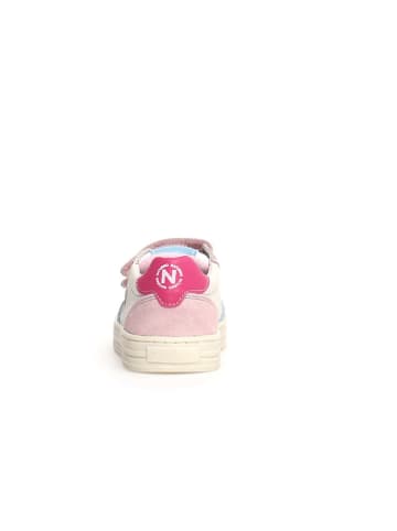 Naturino Leder-Sneakers "Ariton" in Creme/ Rosa
