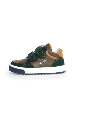 Naturino Leder-Sneakers "Ariton" in Braun/ Dunkelblau