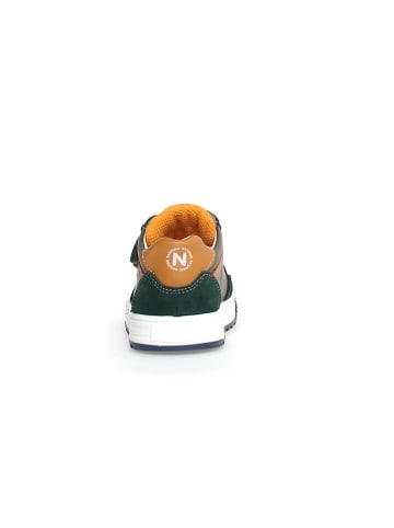 Naturino Leder-Sneakers "Ariton" in Braun/ Dunkelblau