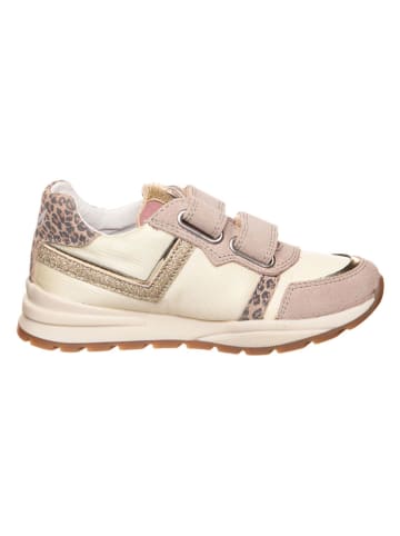 Naturino Leren sneakers "Evon" beige/oudroze