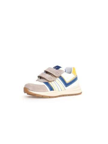 Naturino Leren sneakers "Evon 2" wit/beige/meerkleurig
