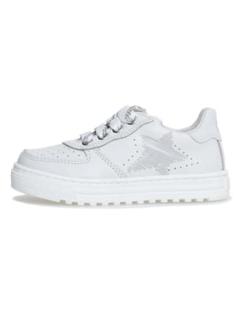 Naturino Leder-Sneakers "Hess 2" in Weiß