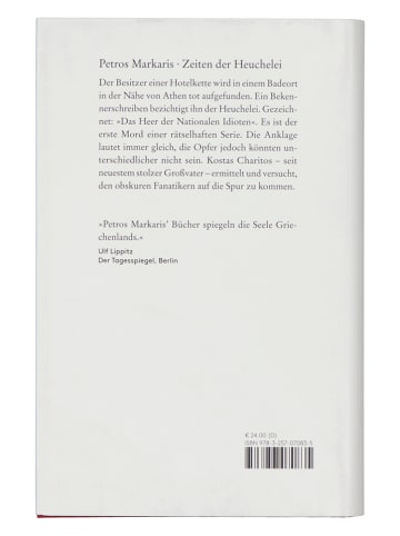 Diogenes Krimi "Zeiten der Heuchelei"