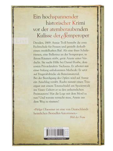 List Krimi "Die Tote im Fechtsaal"