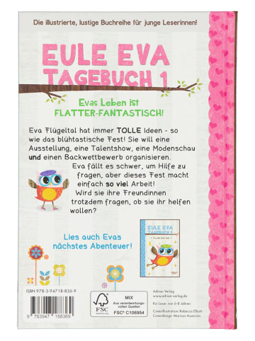 Wimmelbuchverlag Kinderroman "Eule Eva Tagebuch 1"