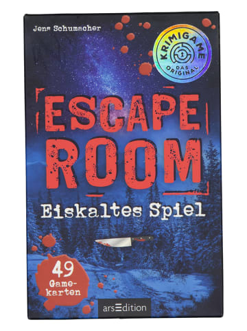 ars edition Kartenspiel "Escape Room. Eiskaltes Spiel"