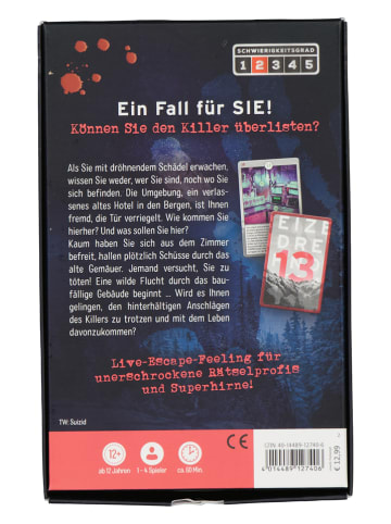 ars edition Kartenspiel "Escape Room. Eiskaltes Spiel"