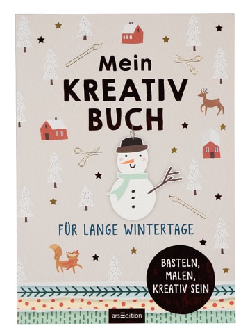 ars edition Kreativbuch "Mein Kreativbuch für lange Wintertage"