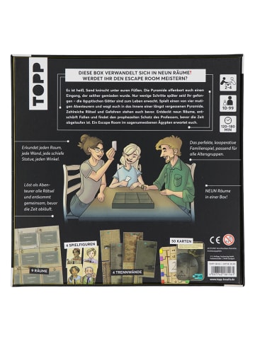 frechverlag Escape-Spiel "Escape The Box - Die vergessene Pyramide"