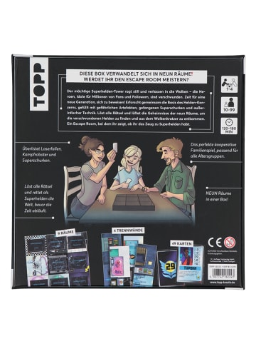 frechverlag Escape-Spiel "Escape The Box - Die verschwundenen Superhelden"