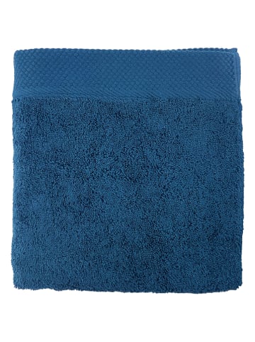 Soft by Perle de Coton Handdoek "Epo" blauw