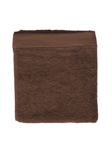 Soft by Perle de Coton Ręcznik "Epo" w kolorze brązowym do rąk