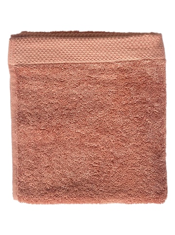 Soft by Perle de Coton Handdoek "Epo" koraalrood