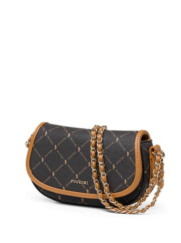 Puccini Schultertasche in Braun - (B)22 x (H)14 x (T)6 cm