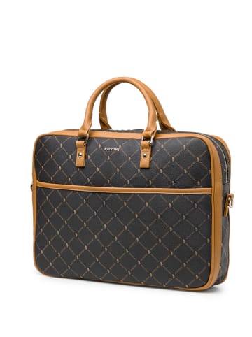 Puccini Laptoptasche in Braun - (B)40 x (H)31 x (T)11 cm