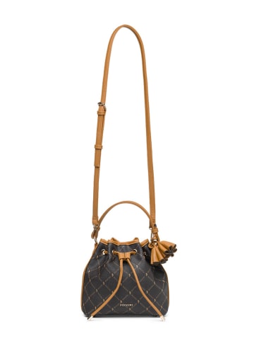 Puccini Henkeltasche in Braun - (B)22 x (H)21 x (T)9 cm