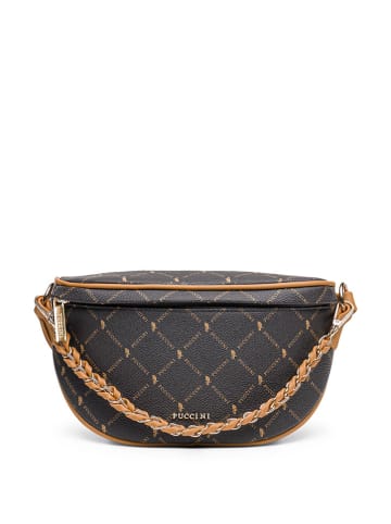 Puccini Brustbeutel in Braun - (B)25 x (H)16 x (T)9 cm