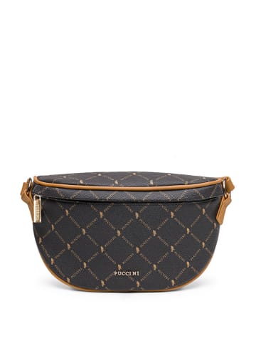Puccini Brustbeutel in Braun - (B)25 x (H)16 x (T)9 cm