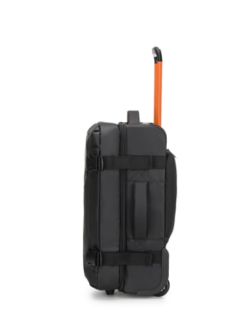 Puccini Softcase-Trolley "Colorado" in Schwarz - (B)35 x (H)51 x (T)20 cm