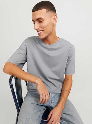 Jack & Jones Koszulka w kolorze szarym