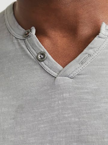 Jack & Jones Koszulka w kolorze szarym