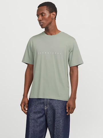 Jack & Jones Koszulka w kolorze zielonym