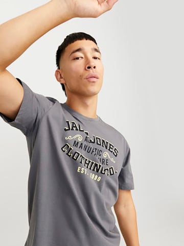 Jack & Jones Koszulka w kolorze szarym