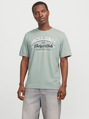 Jack & Jones Koszulka w kolorze zielonym
