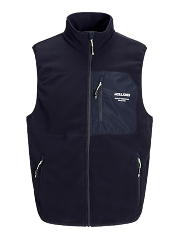 Jack & Jones Kamizelka w kolorze granatowym