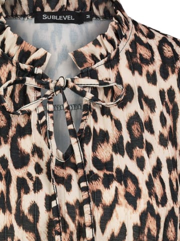 Sublevel Blousetop beige/zwart