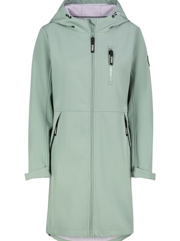 Sublevel Softshellmantel mintgroen