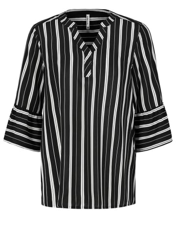 Sublevel Bluse in Schwarz/ Weiß