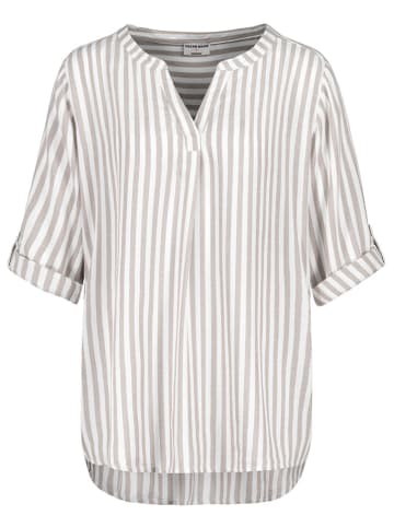 Fresh Made Bluse in Creme/ Weiß