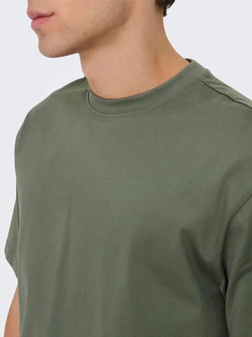 ONLY & SONS Shirt in Khaki