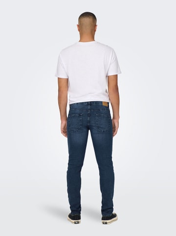 ONLY & SONS Dżinsy - Slim fit - w kolorze granatowym