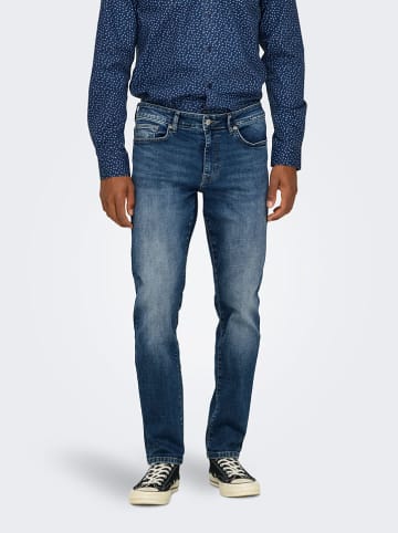 ONLY & SONS Dżinsy - Slim fit - w kolorze niebieskim