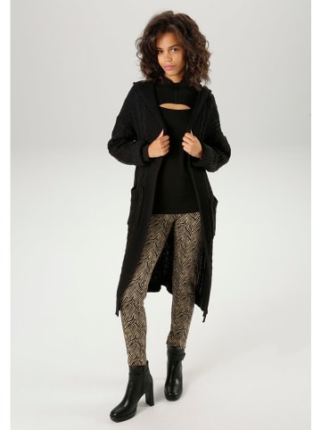 Aniston Longcardigan in Schwarz