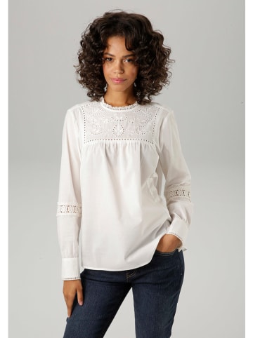 Aniston Bluse in Weiß