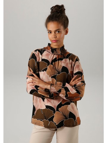 Aniston Blouse bruin/zwart