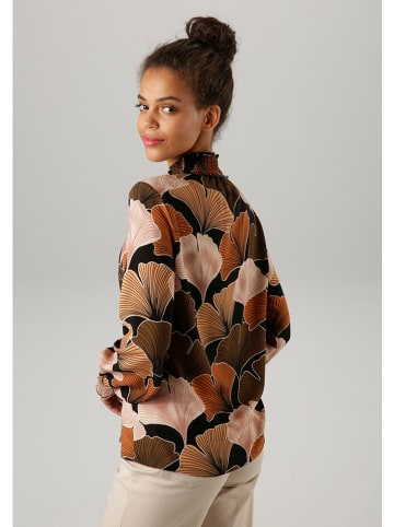 Aniston Blouse bruin/zwart