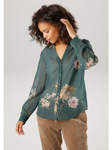 Aniston Bluse in Petrol