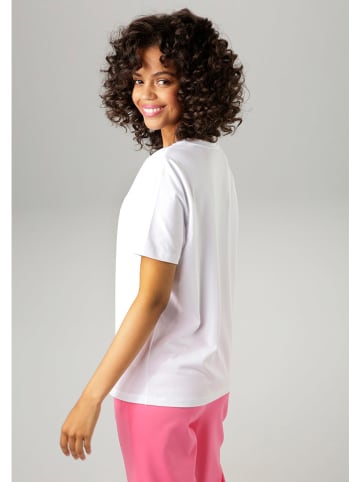 Aniston Shirt in Weiß
